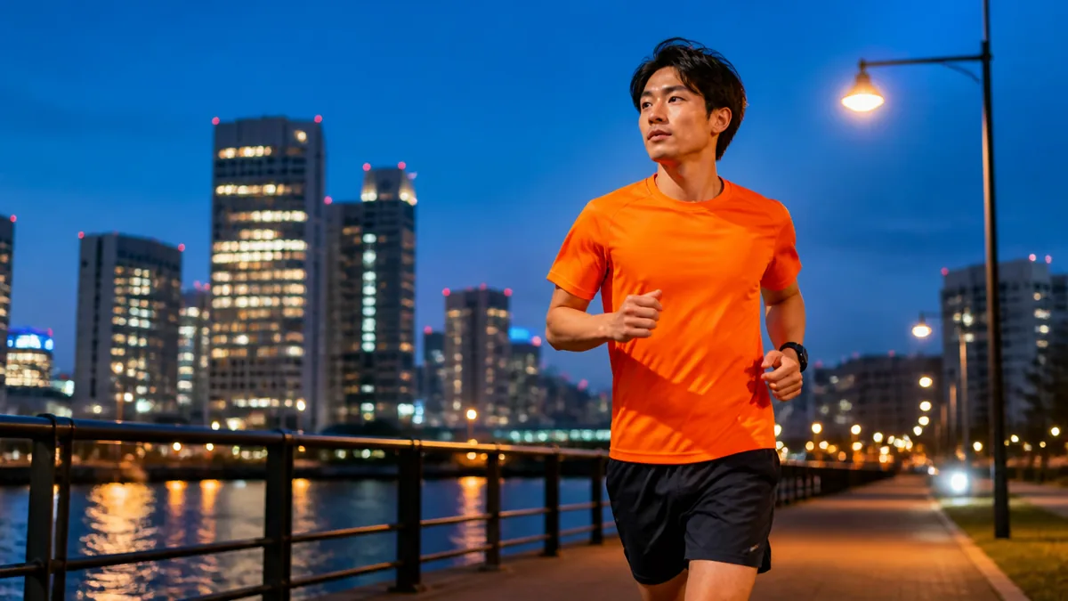 仕事終わりに走る人が増えている5つの理由|朝ランにはない夜ランのアドバンテージの解説画像