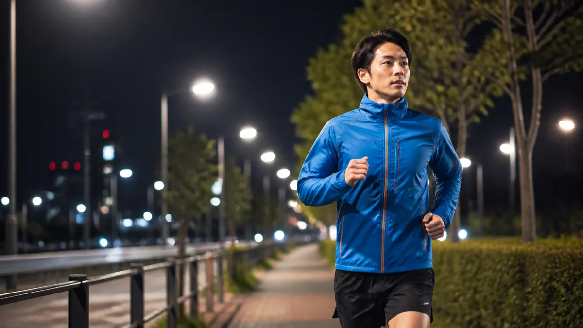 ランニング夜のベストコース設計|街灯・信号・路面の3条件で選ぶの解説画像