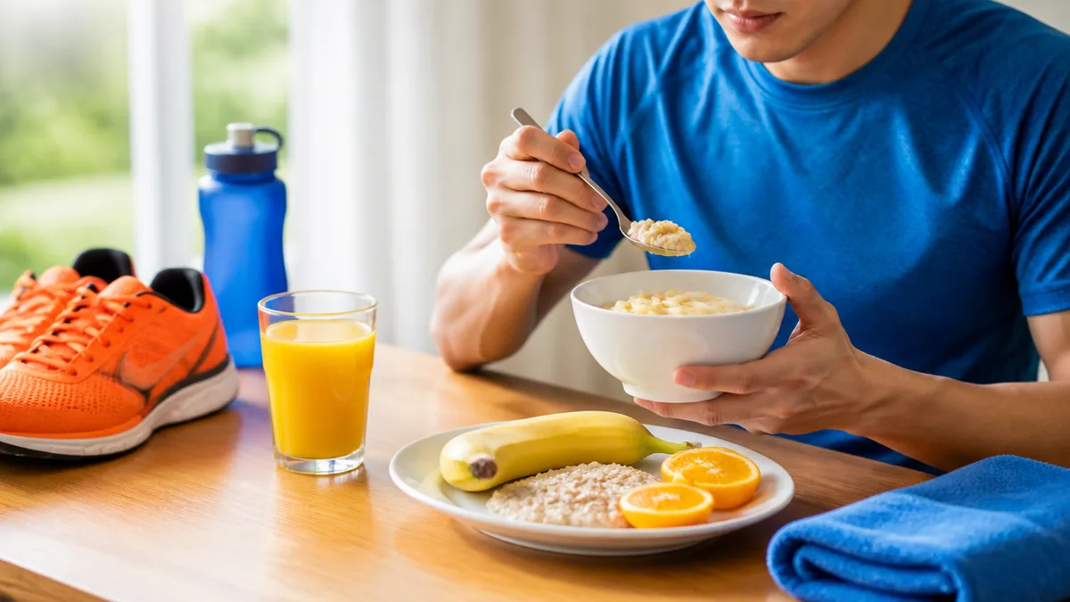 当日の朝食は何時間前に食べる?スタートまでの黄金タイムラインの解説画像