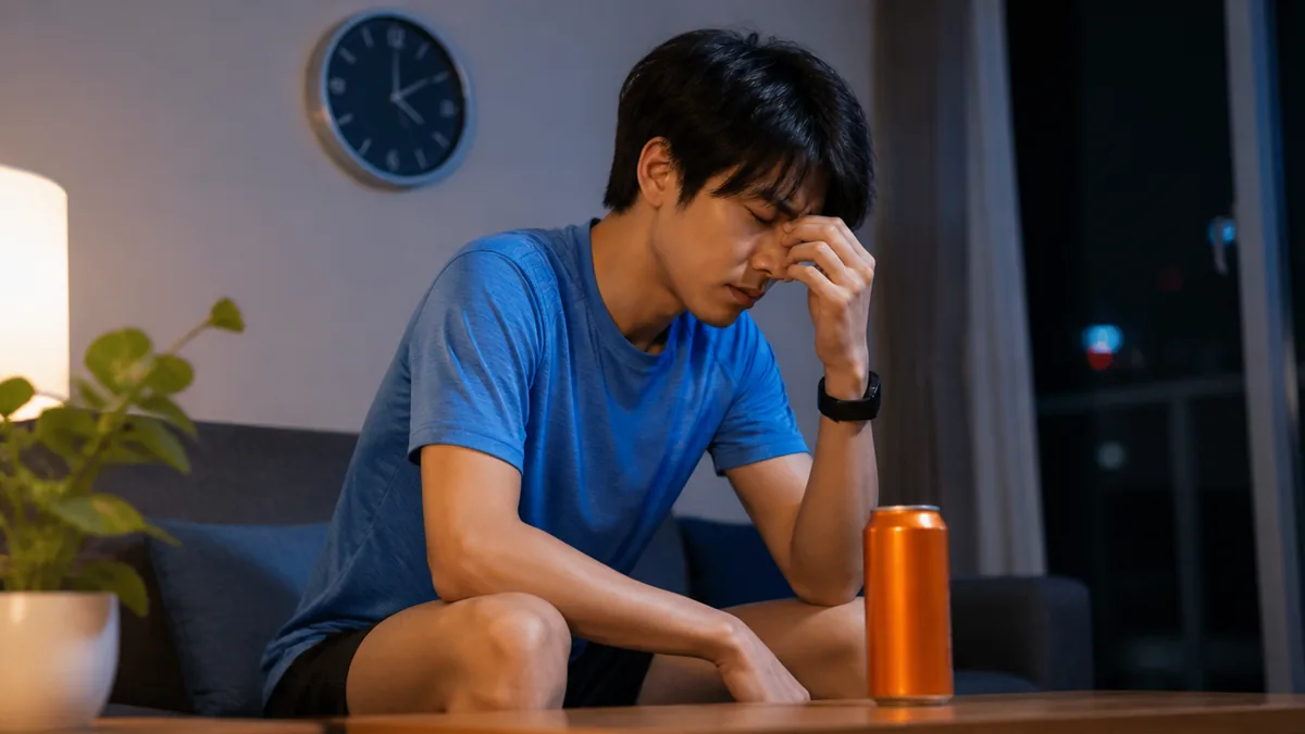 飲んでも逆効果？夕方以降に飲んではいけない理由の解説画像