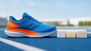 ミッドソールで走りは決まる｜EVA・PEBA・超臨界発泡3素材の違いとレベル別の選び方のアイキャッチ画像