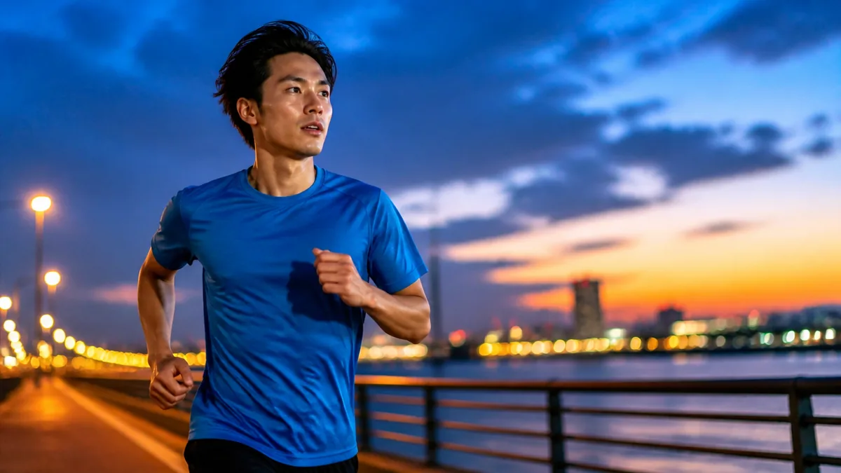 夜ランニングの3つのメリットと意外な落とし穴の解説画像