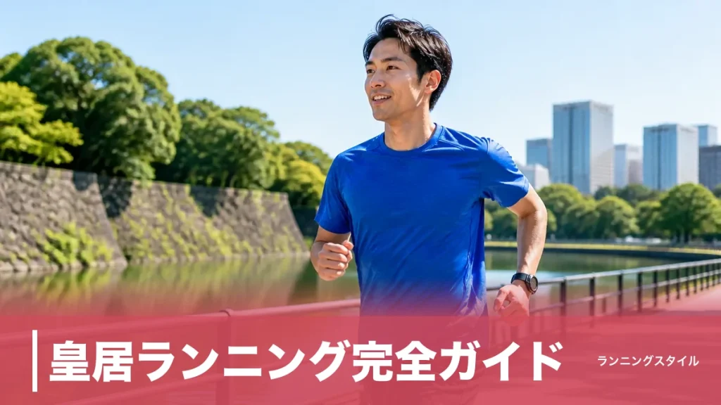 皇居ランニング完全ガイド｜一周5km・反時計回りの理由と手ぶらで走れるランステ6選のアイキャッチ画像