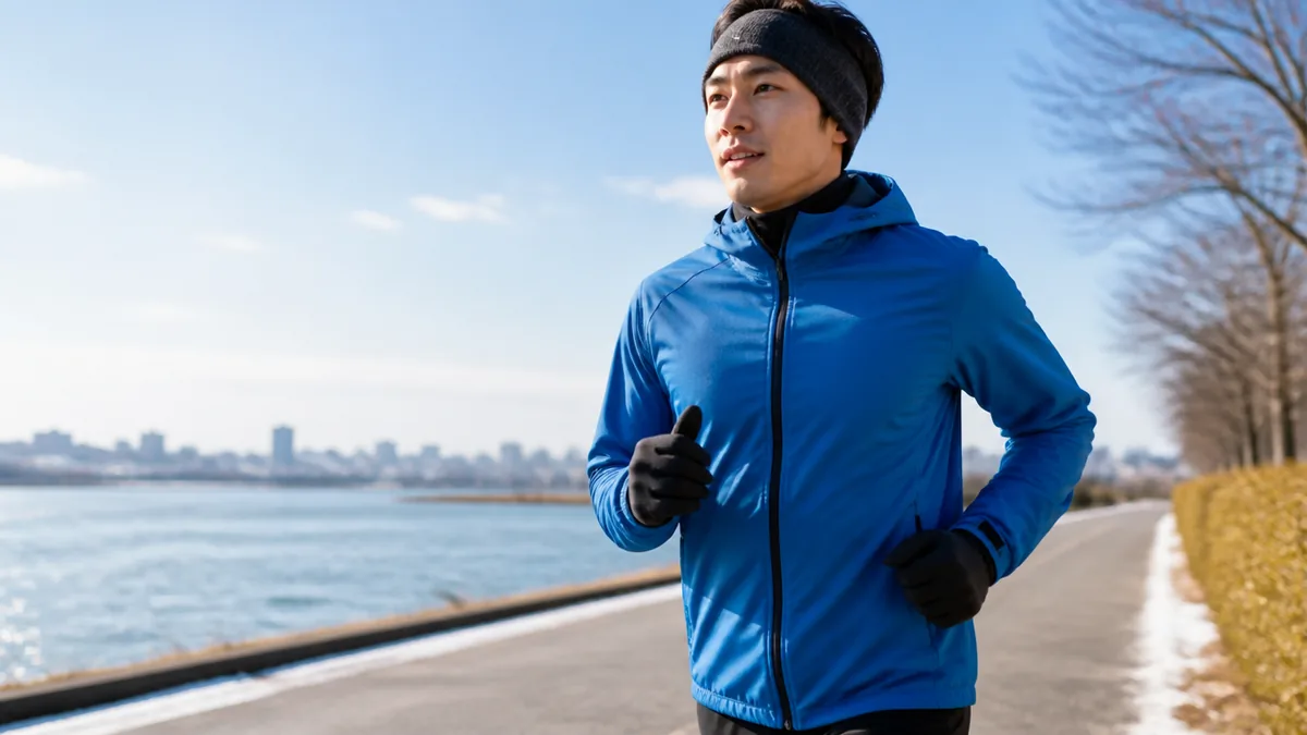 ランニングの冬の服装は「気温+10℃」で選ぶのが正解｜3層レイヤリングの基本の解説画像