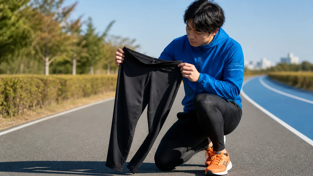 ランニングパンツロングを選ぶ前に知っておきたい3つの基準の解説画像