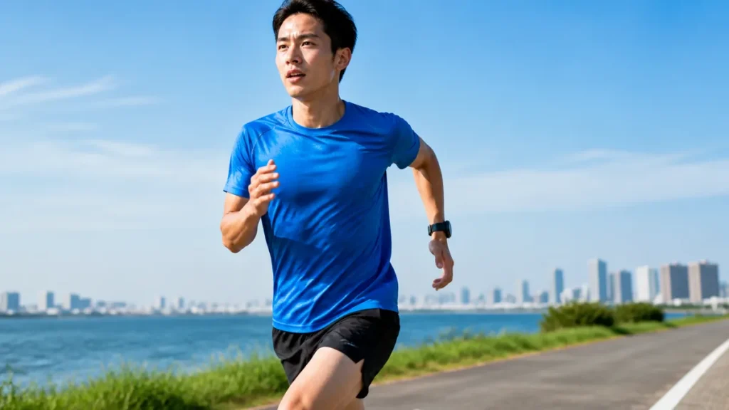 ビルドアップ走とは？効果とペース設定3段階のやり方｜30km失速を防ぐサブ4への練習法のアイキャッチ画像