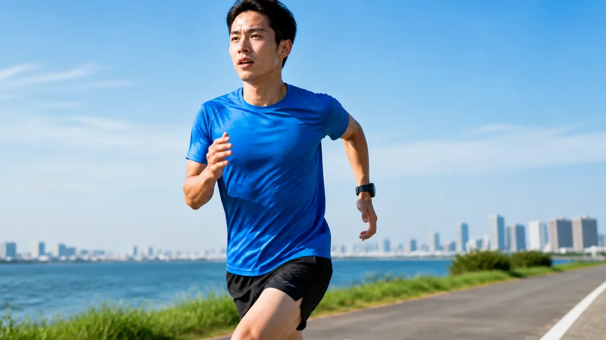 ビルドアップ走とは？効果とペース設定3段階のやり方｜30km失速を防ぐサブ4への練習法のアイキャッチ画像