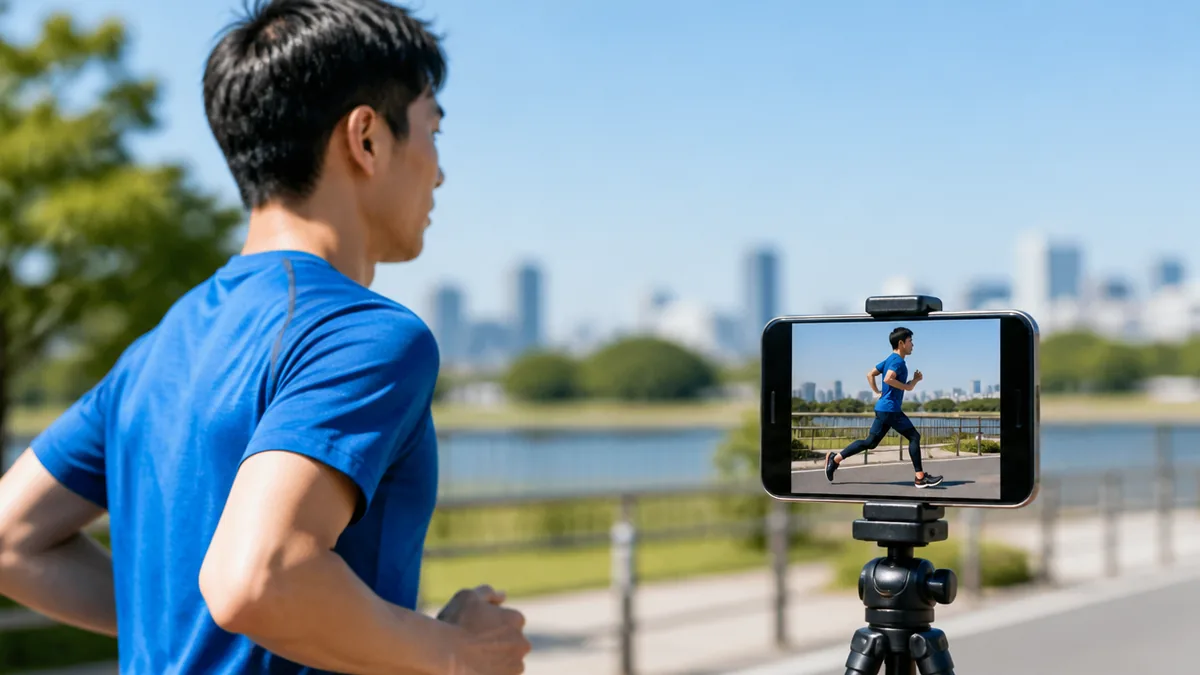 そもそもランニングフォーム診断とは？速くなる人ほど自分の走りを"見て"いるの解説画像