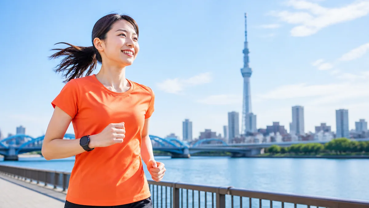 隅田川ランニングコースが皇居より初心者向きな3つの理由の解説画像