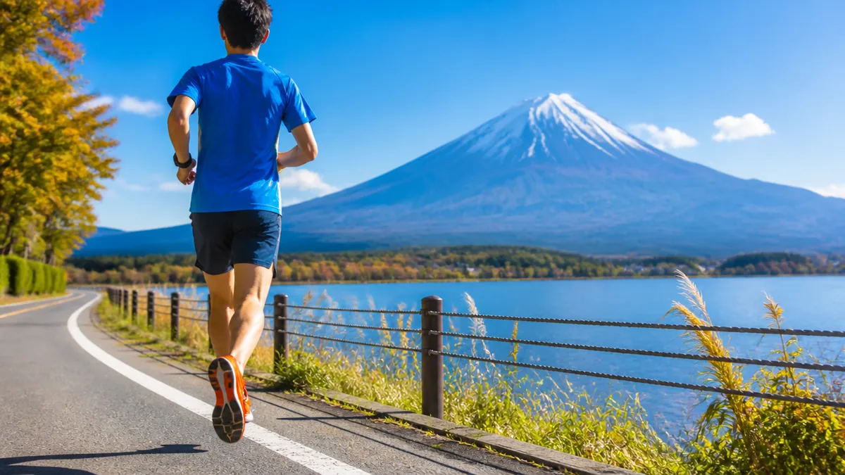 河口湖一周は何キロ？答えは約17km、富士五湖で最長の湖畔ロードの解説画像