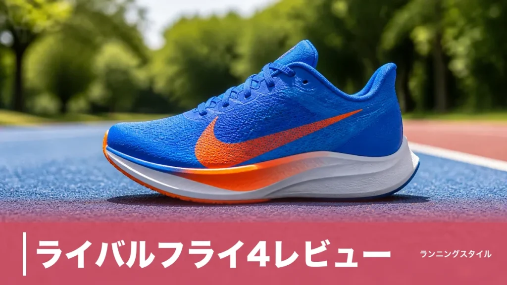 ライバルフライ4レビュー｜税込11,000円で235g、15kmまでなら価格以上に働くテンポ靴のアイキャッチ画像
