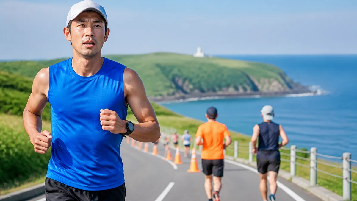 網走マラソンの制限時間6時間30分と3つの関門を数字で読むの解説画像