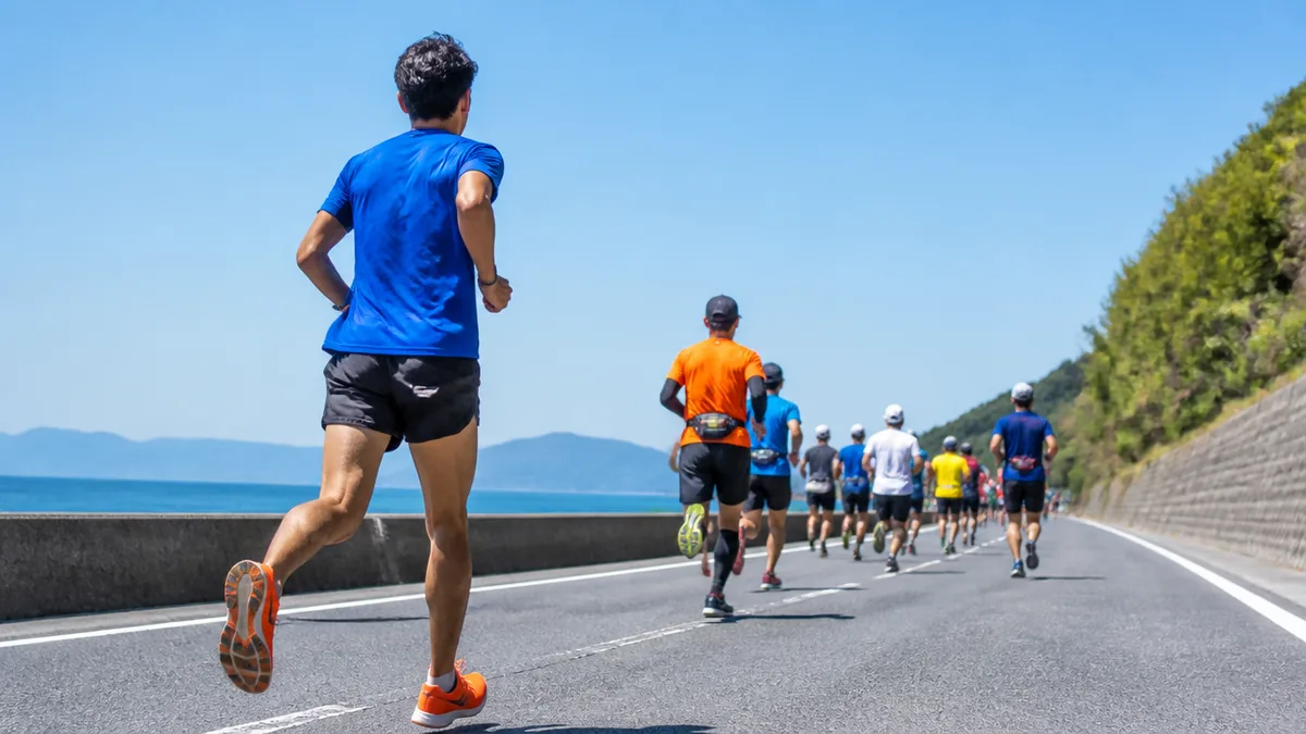 香川マラソン2026のコースは、どんな42.195kmだったのかの解説画像
