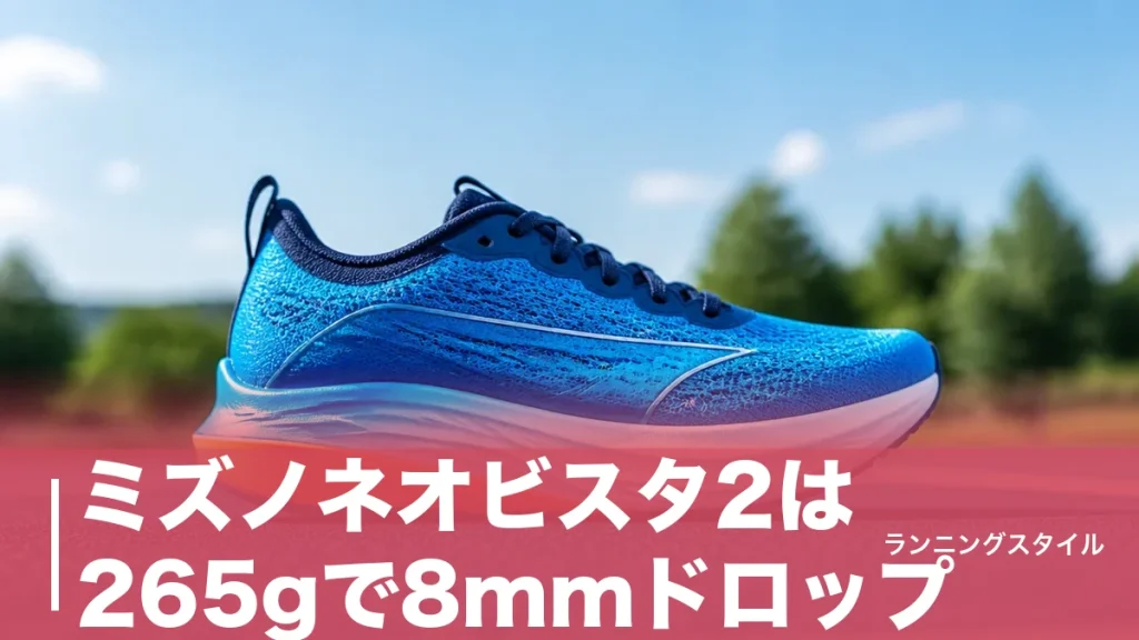 ミズノネオビスタ2は265gで8mmドロップ｜後継3が出た今も選ぶ価値をデータで検証のアイキャッチ画像