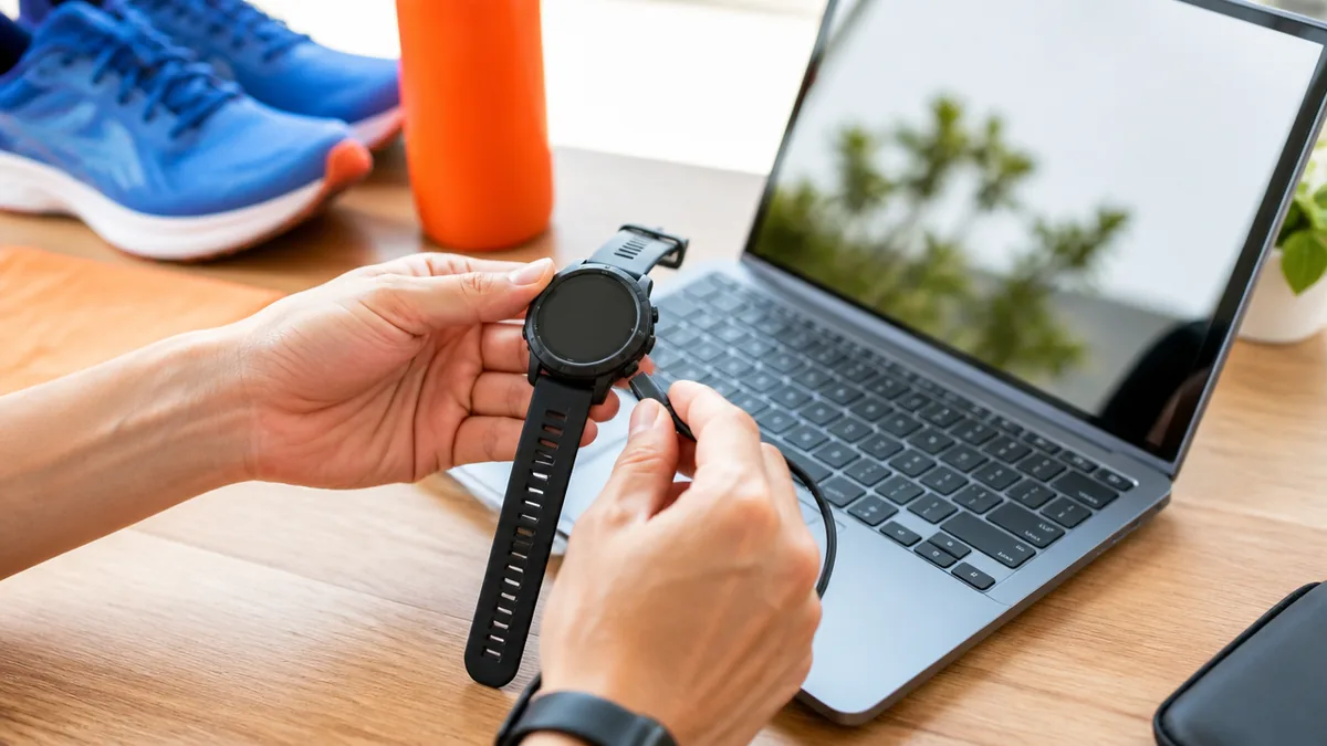 MP3やm4aをパソコンから入れるGarmin Express転送の手順の解説画像